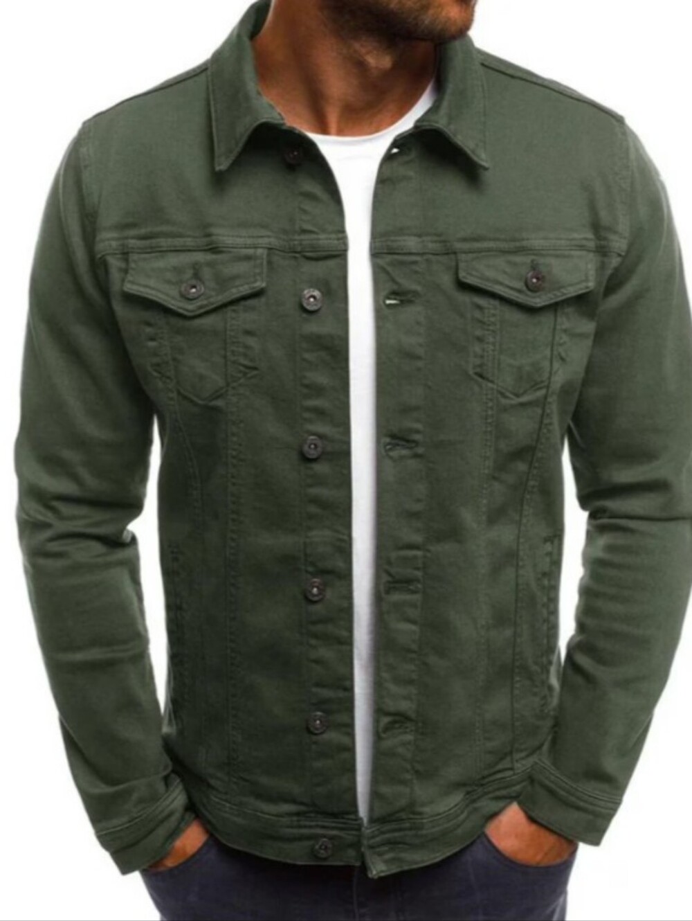 Jack And Jones Jiji Alvin Jean Jacket Men's Size Small